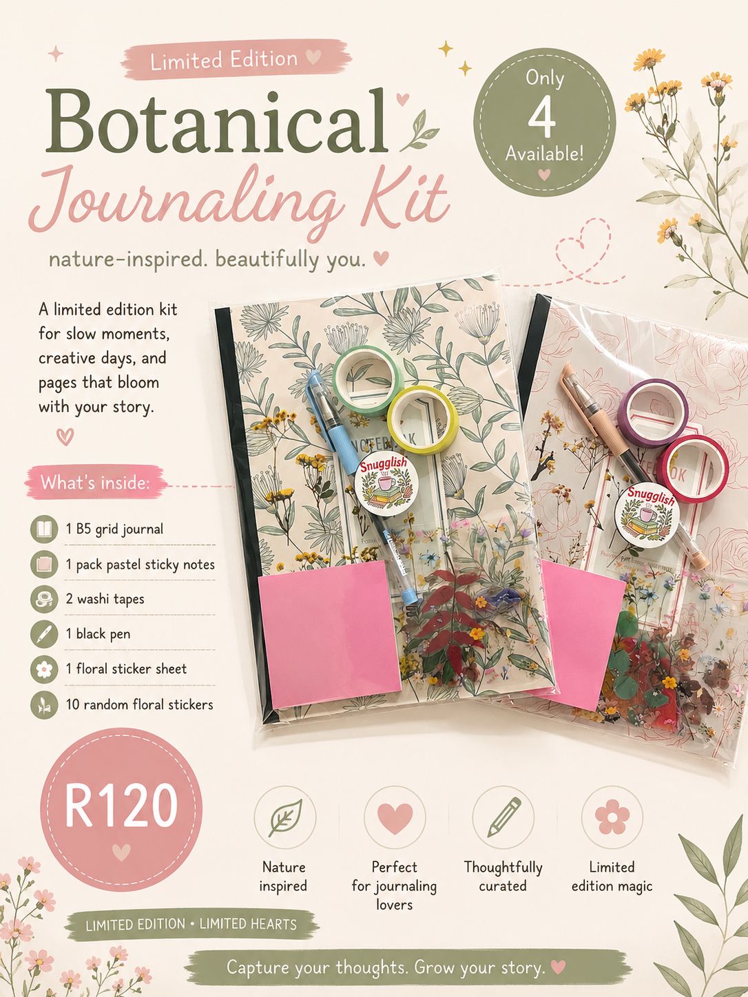 Limited Edition Botanical Journaling Kit - Image 2